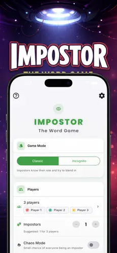 Impostor: The Word Game screenshot 1