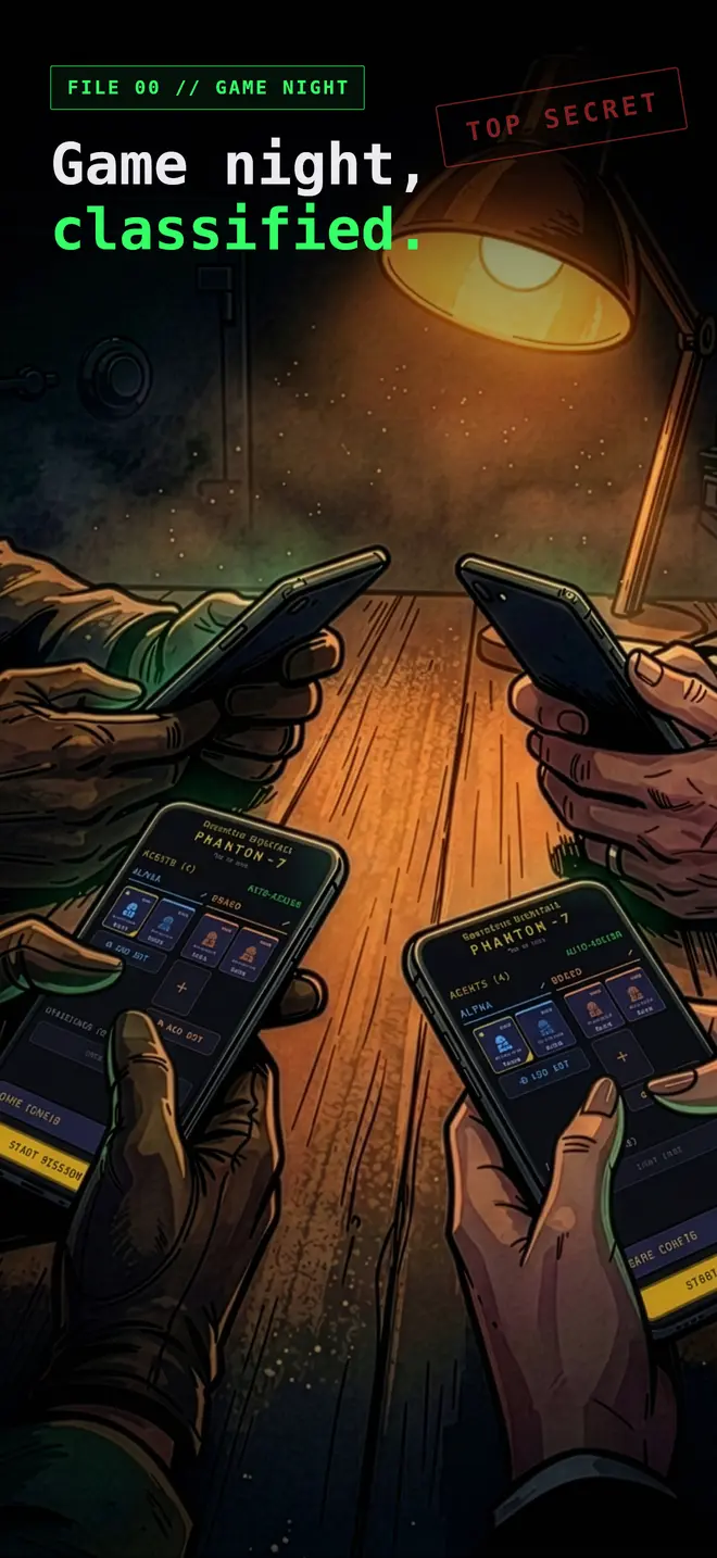 Wiretap: Spy Party Word Game screenshot 1